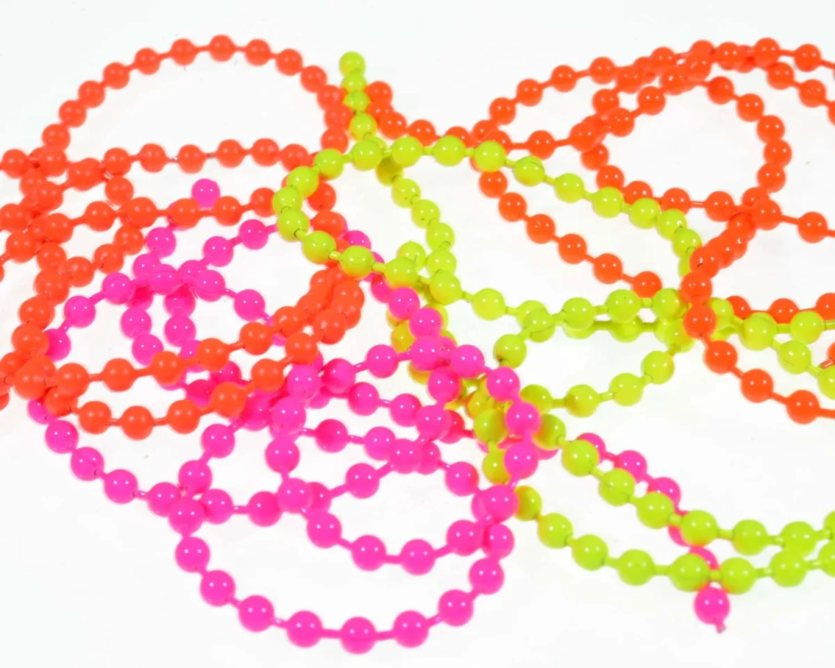 A.Jensen BEAD CHAIN EYES - Fluo. Colors - Billede 2