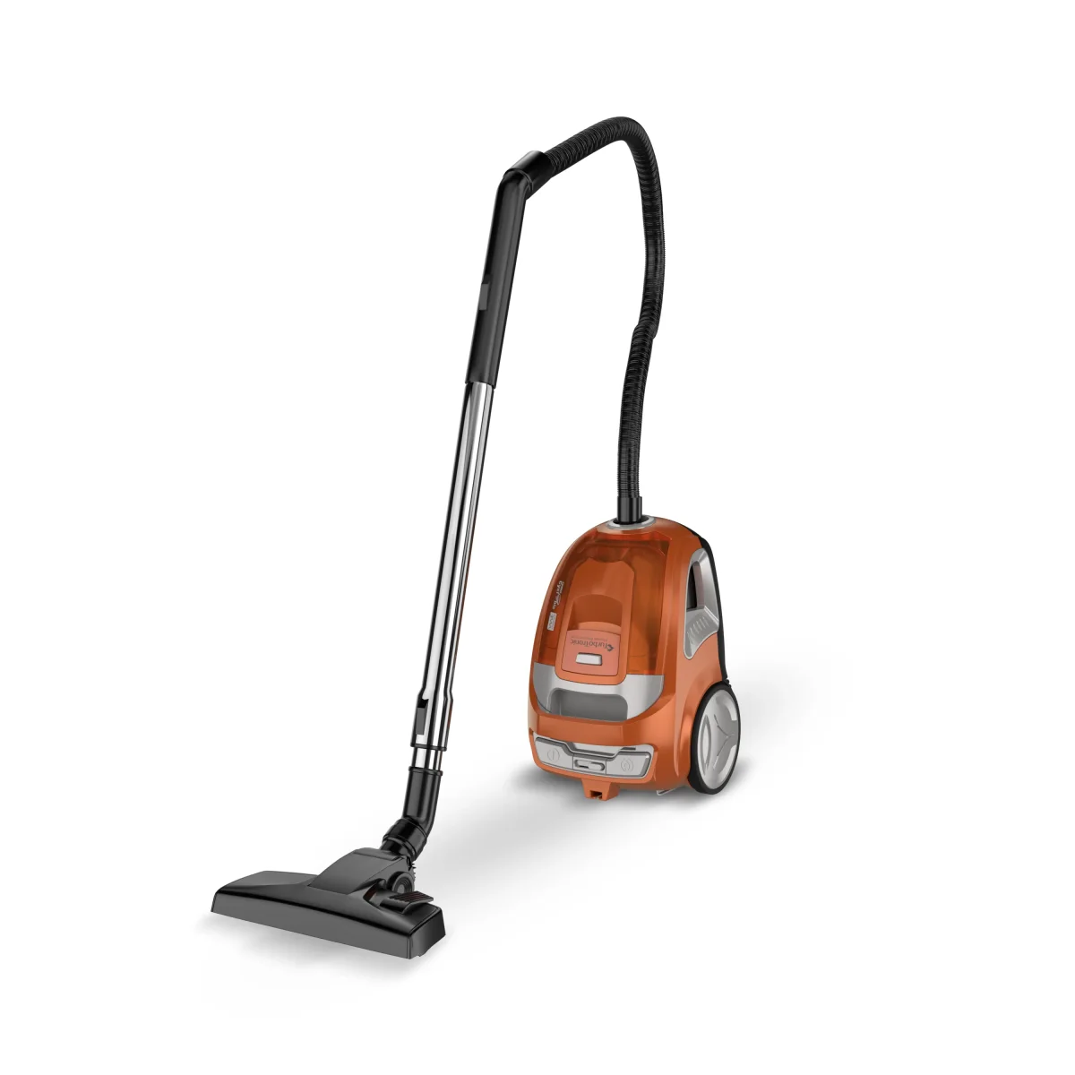 TurboTronic CV10 Poseløs støvsuger - Orange/Grå - Billede 2