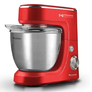 TurboTronic TT-017 Food Processor - Blender - 4.3 Liter - Red