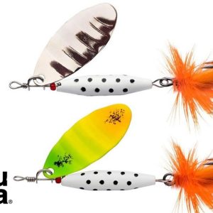 Abu Garcia Reflex White 12 gram. Spinner