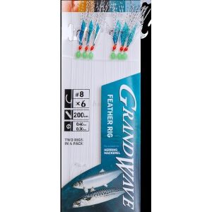 Daiwa GrandWave Feather Rig GWFR1-8