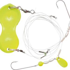 Flatty Teaser Gul – Rig til fladfisk blyfri 40g