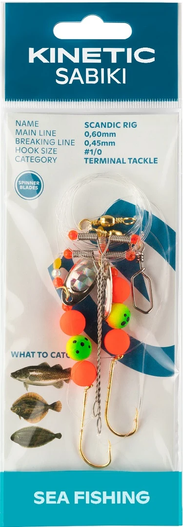 Kinetic Sabiki Scandic #1/0 - Billede 3