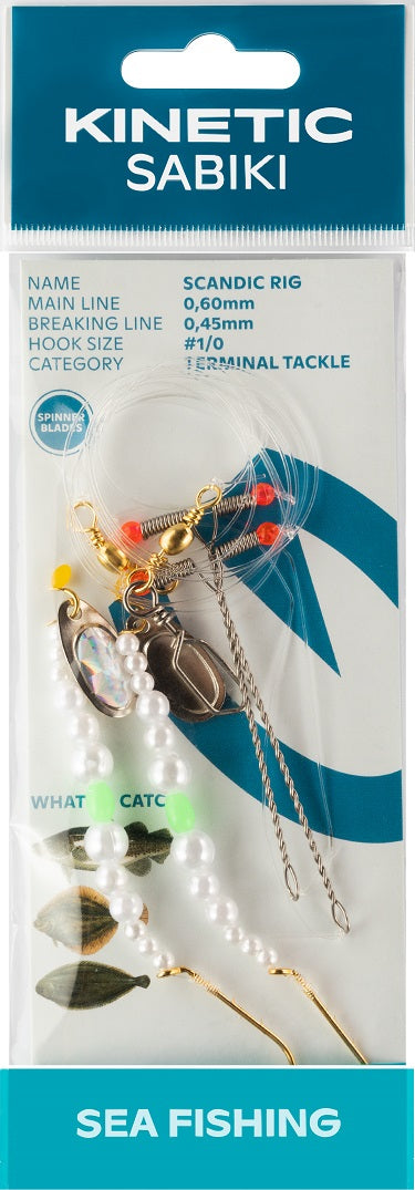 Kinetic Sabiki Scandic #1/0 - Billede 2