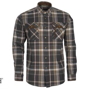 Pinewood Prestwick Exclusive Skjorte Green/Black