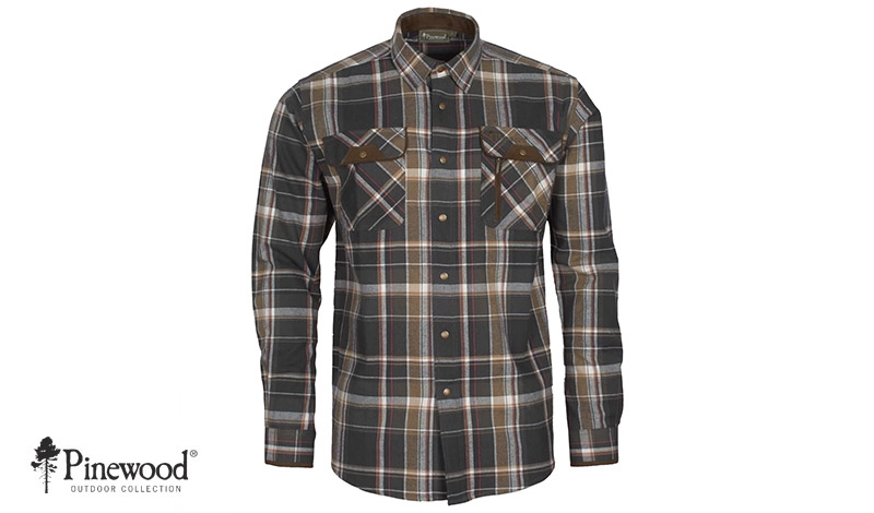 Pinewood Prestwick Exclusive Skjorte Green/Black