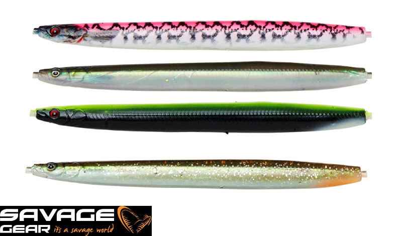 Savage gear 3D Soft Line Thru Sandeel Gennemløbs blink – 20 gram - Billede 2