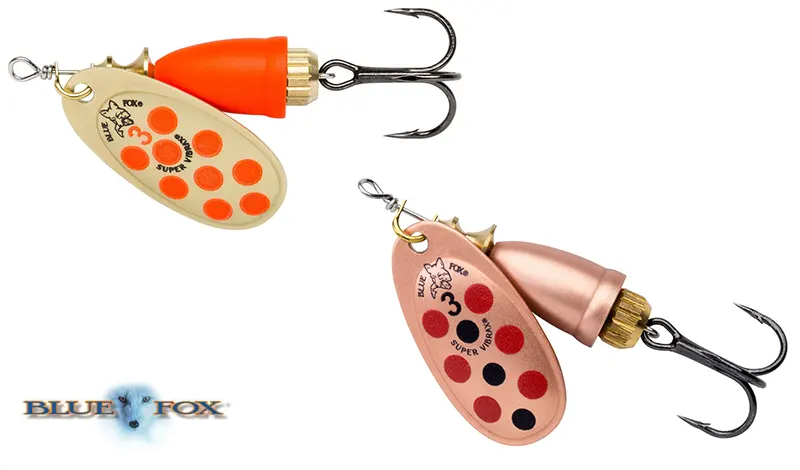 Blue Fox Vibrax Hot Pepper UV Spinner- 6 gram. - Billede 2