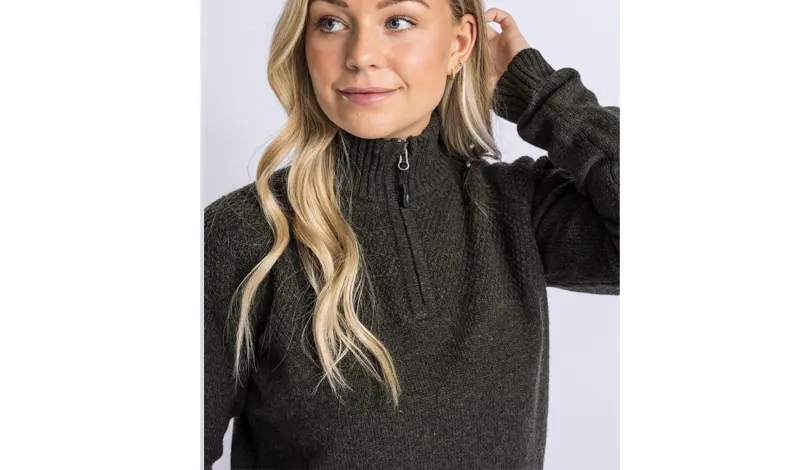 Pinewood Värnamo T-neck Sweater W - Billede 4