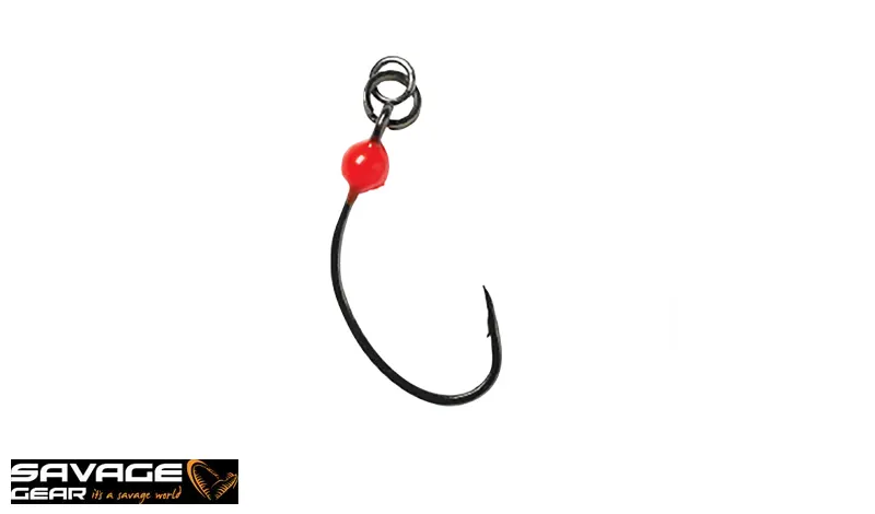Savage Gear Grip Point Single Hook Hot Spot